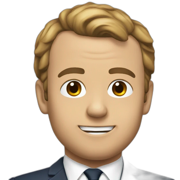 macron figthing emoji