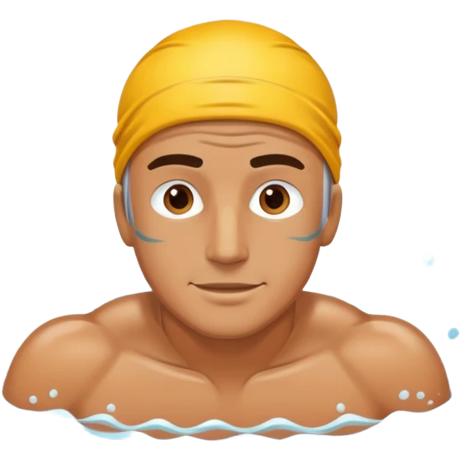 Man swimming emoji