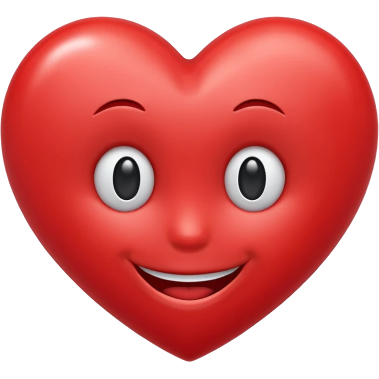 A smiling heart emoji