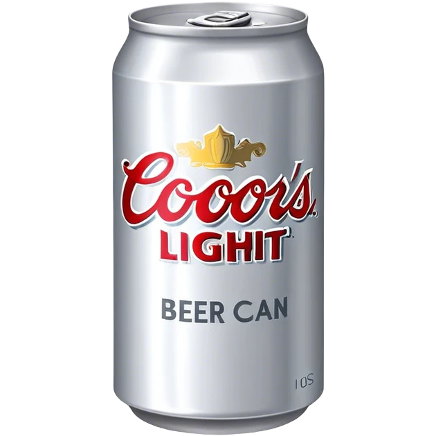 Coors loght emoji