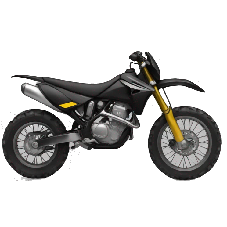 motocross black emoji