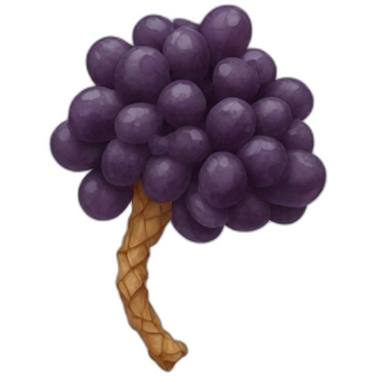 dried grape emoji
