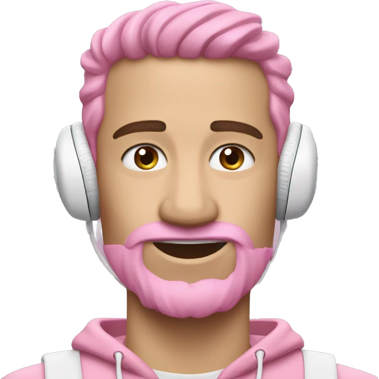 Pink AirPods maxes 🎧 emoji