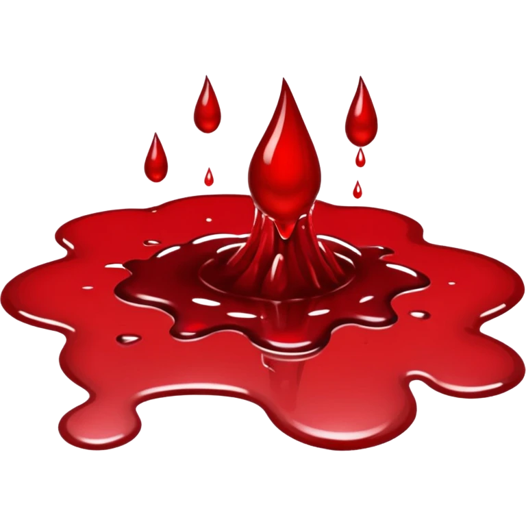Scratch blood emoji