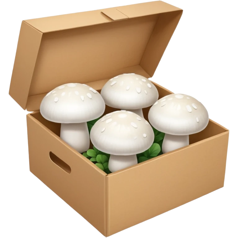 3 champignons in the box emoji
