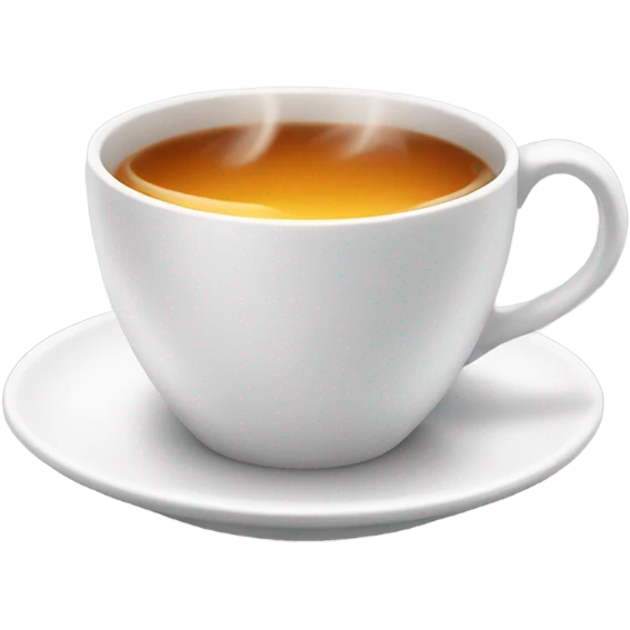 Cup of hot tea emoji