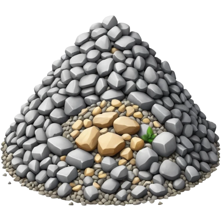 Gratin de graviers emoji