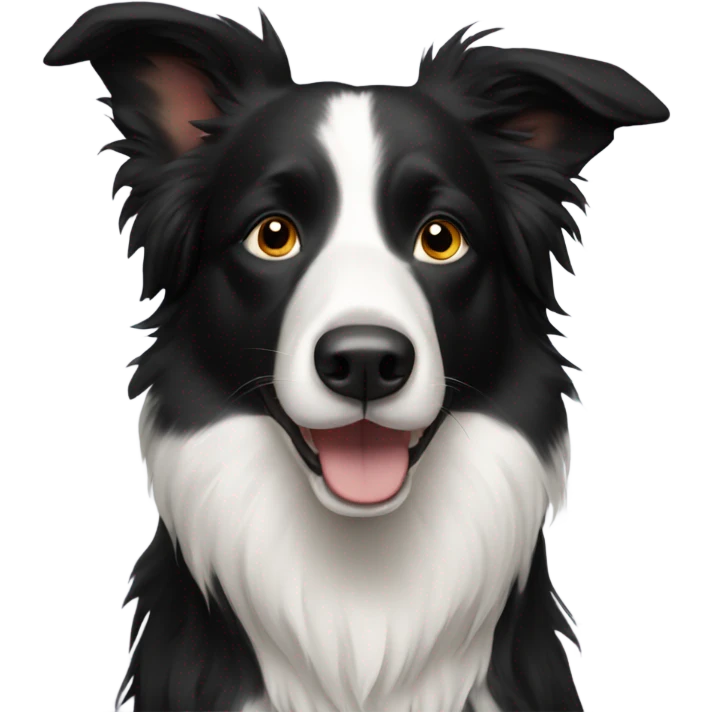 Border collie emoji