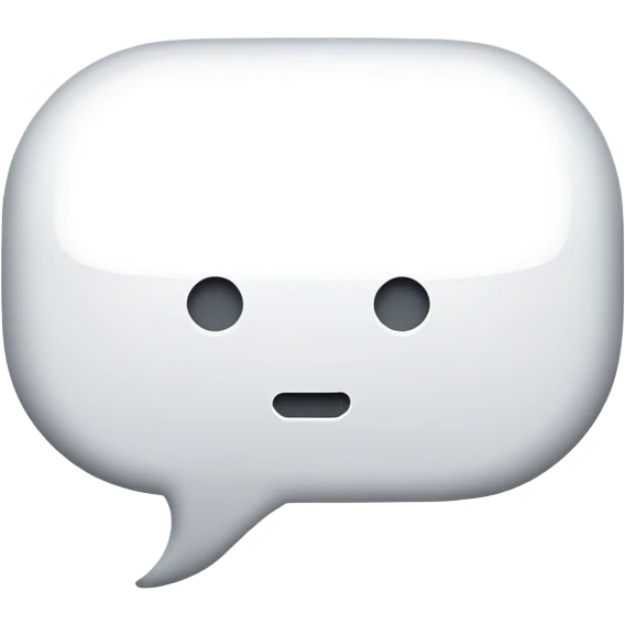 I show speech emoji