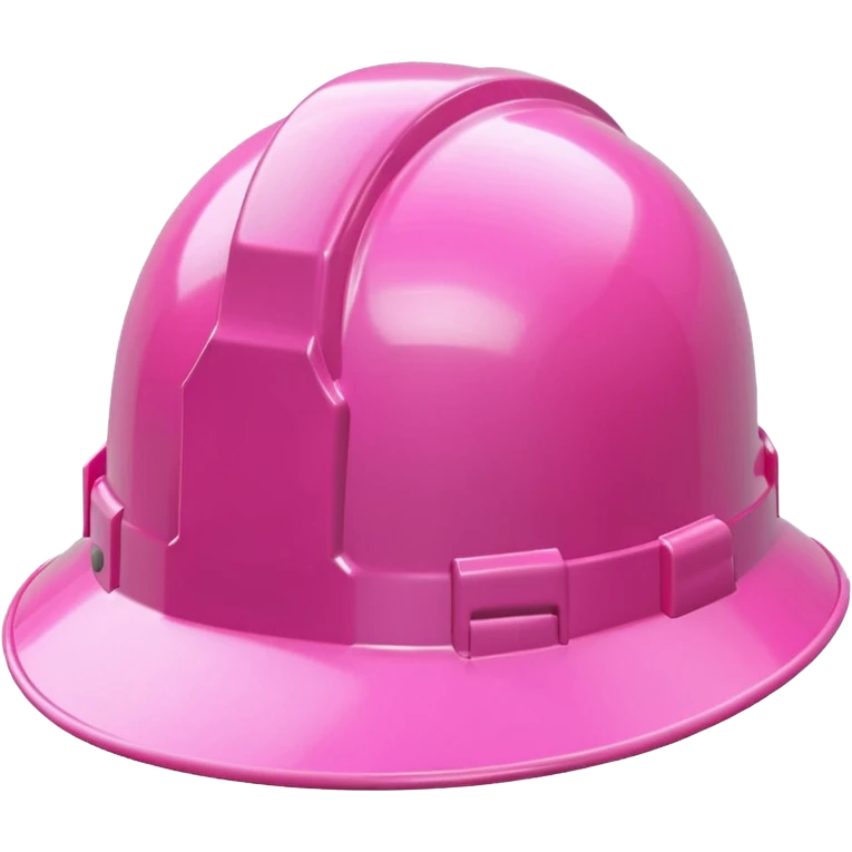 pink hard hat emoji