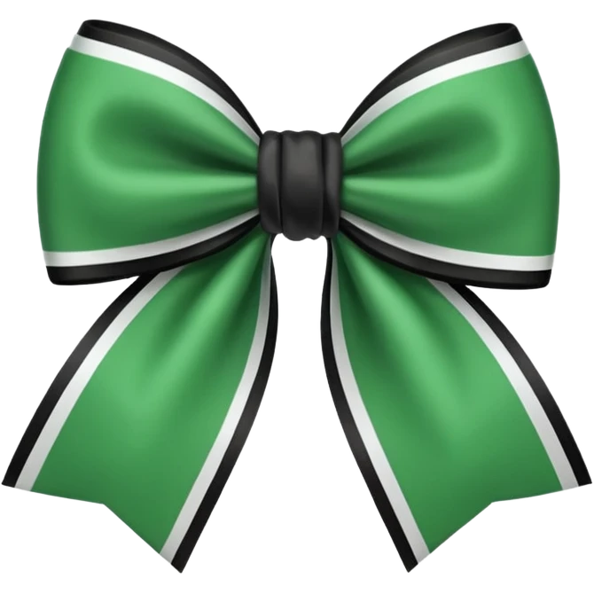 cash with black bow emoji