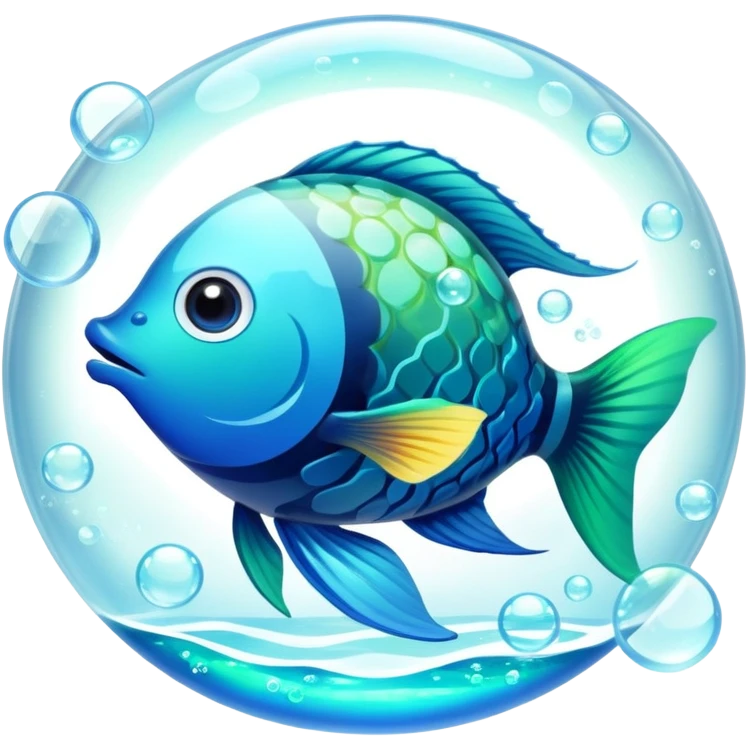 Fruitger Aero is characterized by its use of skeuomorphism, glossy textures, cloudy skies, tropical fish, water, bubbles, glass, lens flare, sprawling patterns, "humanism", aero glass, bokeh, Frutiger fonts, abstract tech, auroras, and bright, vibrant colors (typically white, green, and blue). emoji