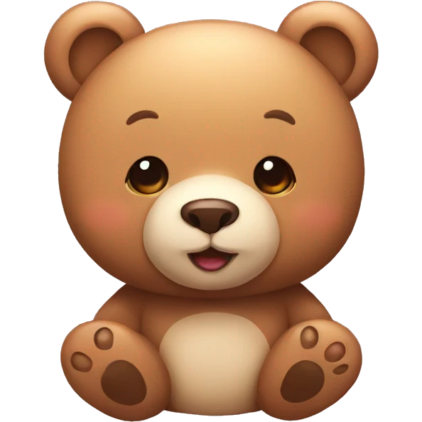 kawaii bear emoji