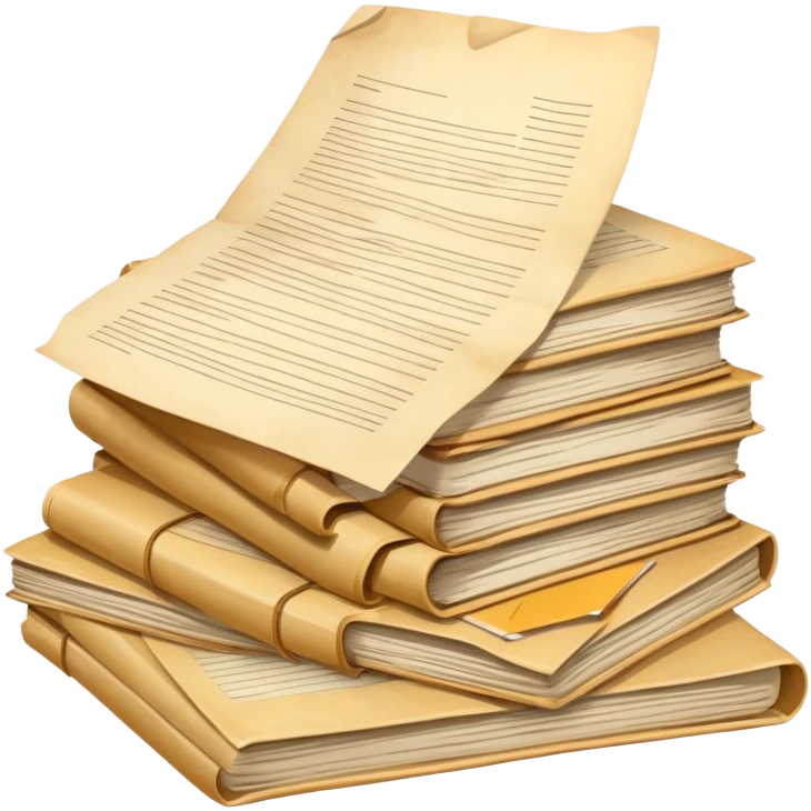 Pile of documents  emoji