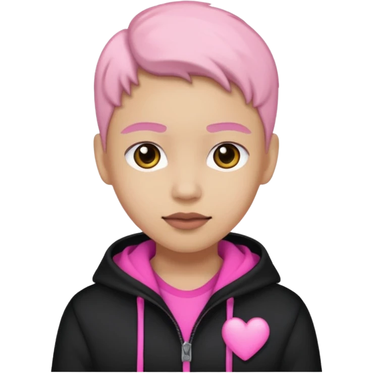 Black pink emoji