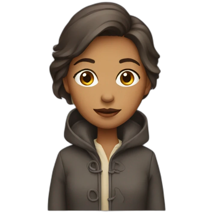 women-coat emoji