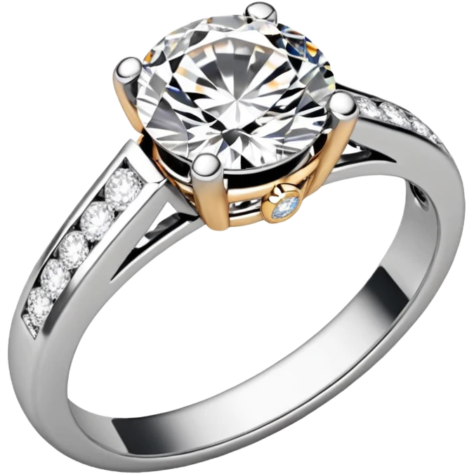 white jewelry ring emoji