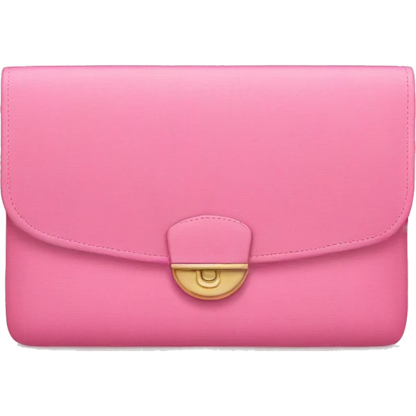 pink clutch emoji