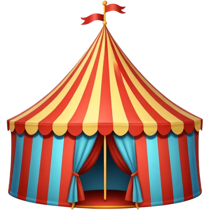 Circus tent emoji