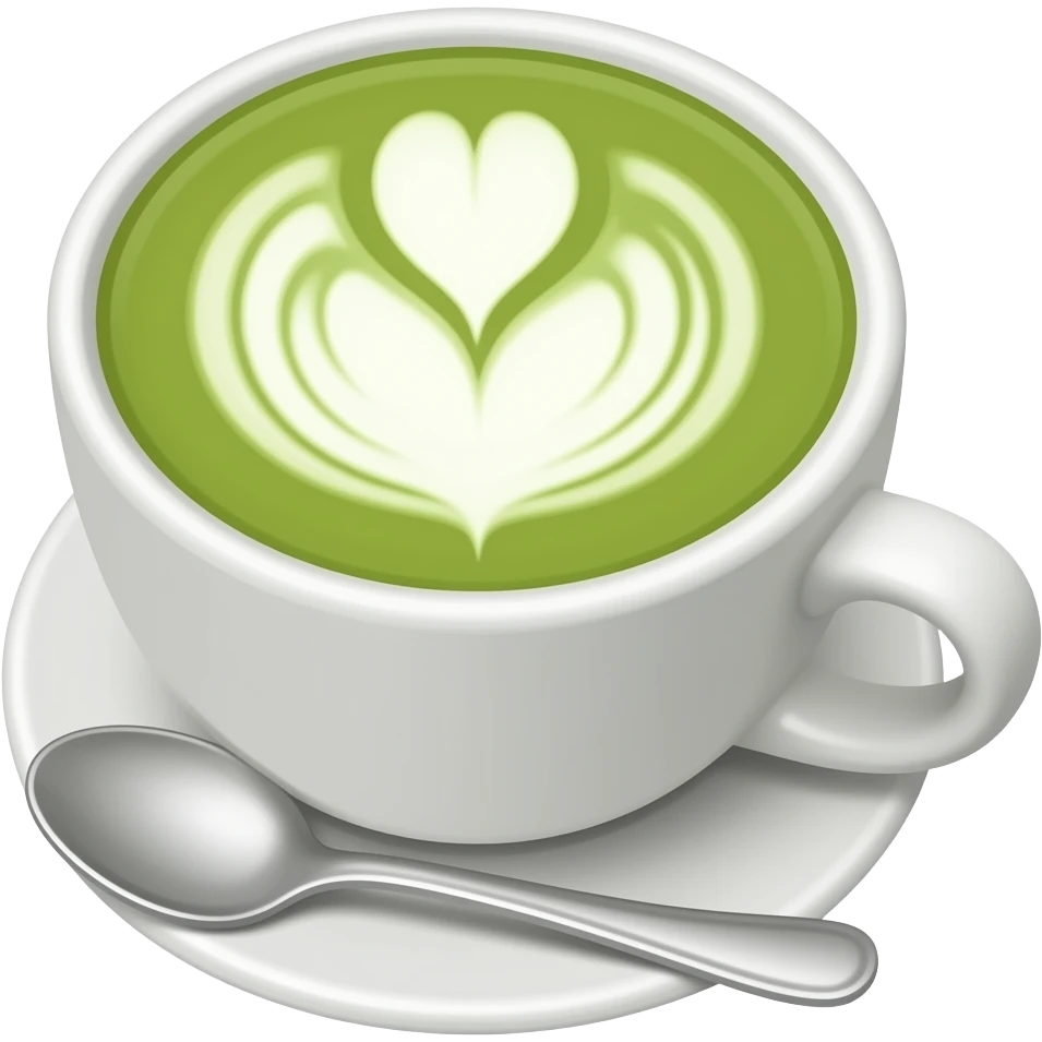 matcha latte emoji