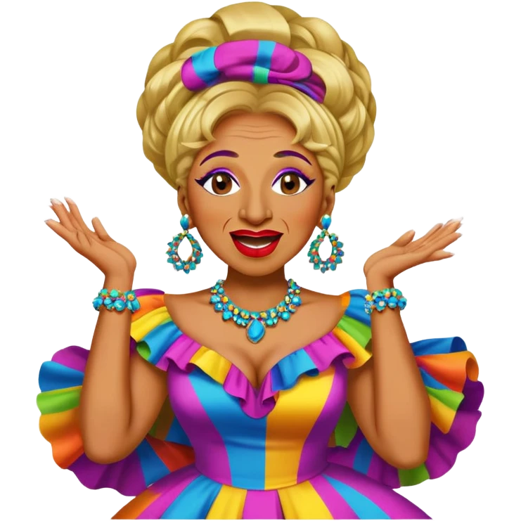Celia cruz cantando emoji