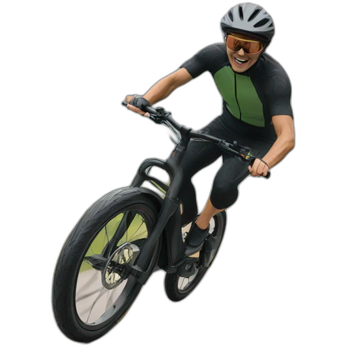 ebike-jumping emoji