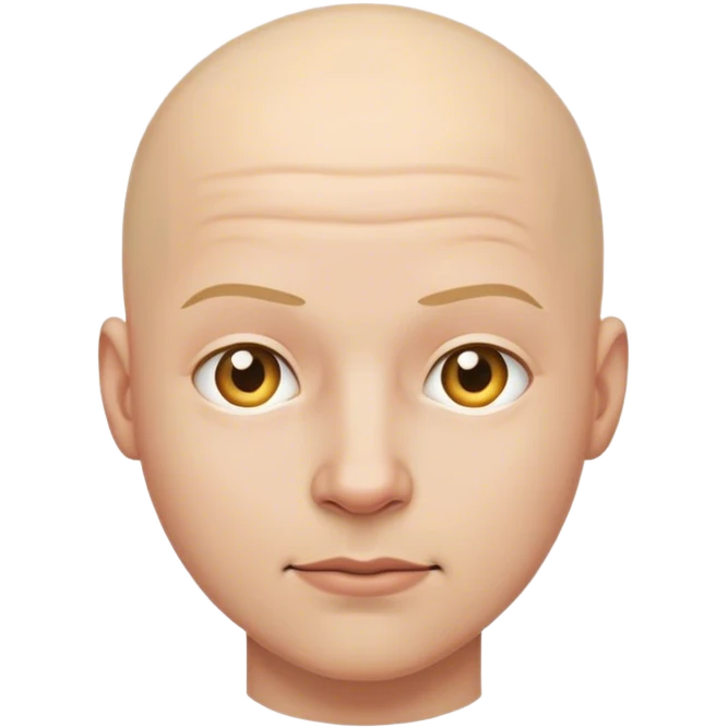 Bald emoji