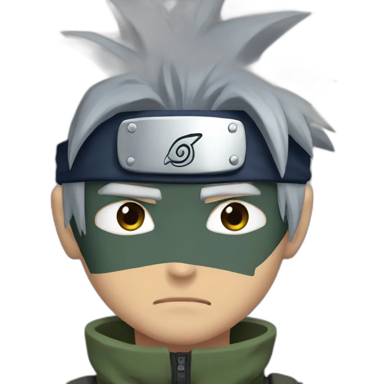 Kakashi hatake sad emoji