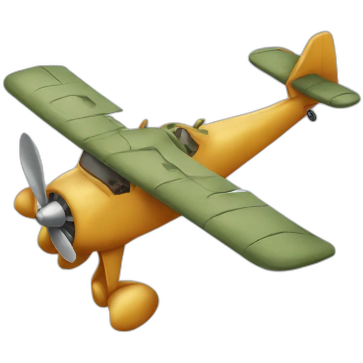 Timon in a plane emoji