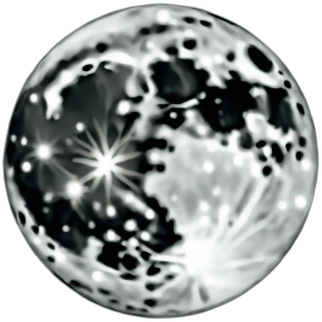 the moon emoji