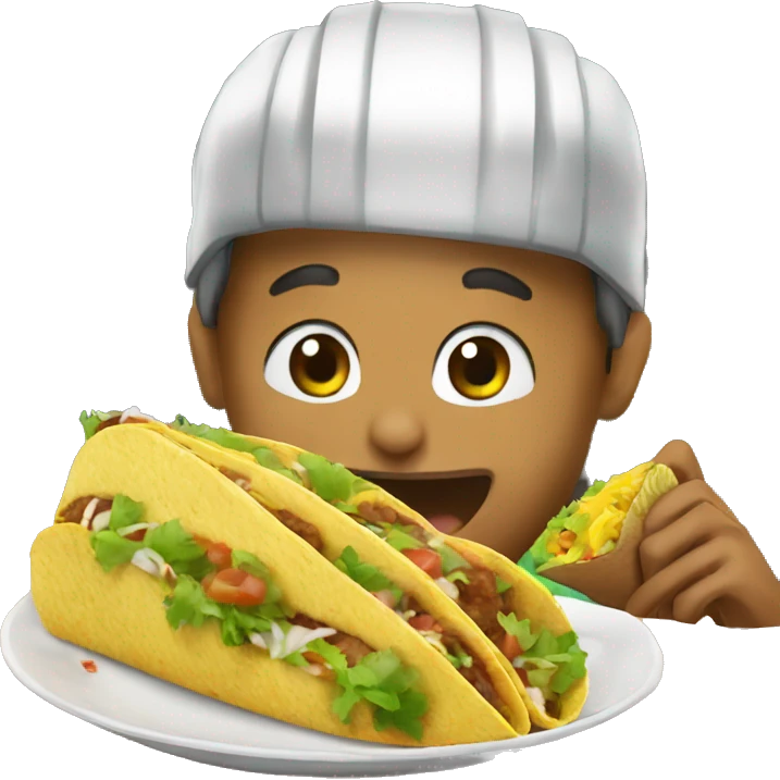 Neymar qui mange un tacos emoji
