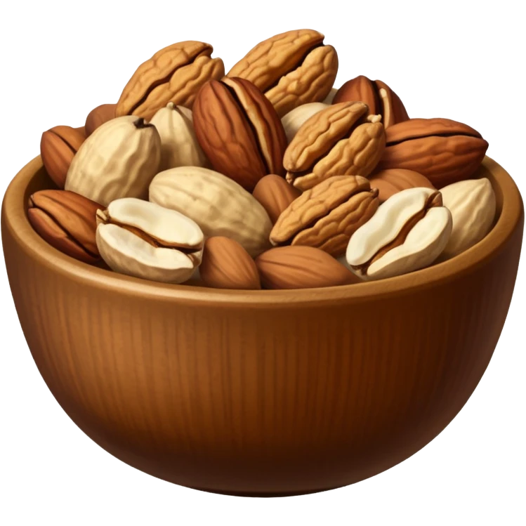 a bowl of nuts emoji