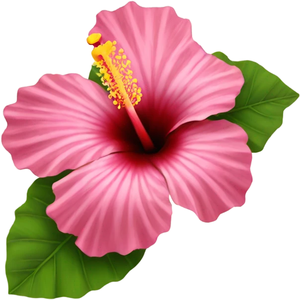hibiscus flower emoji