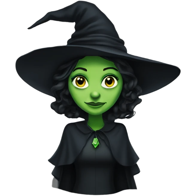 Elphaba from wicked emoji
