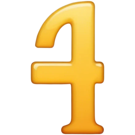number 1 emoji