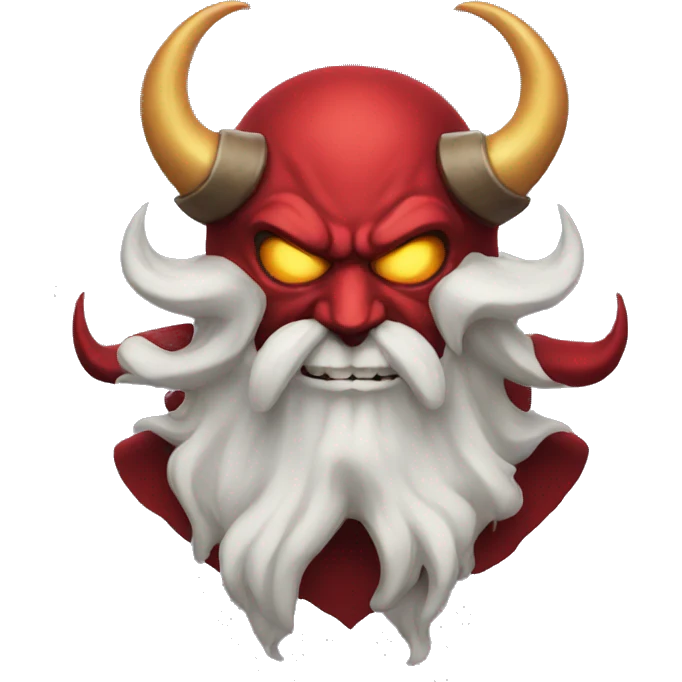 Cold devil emoji