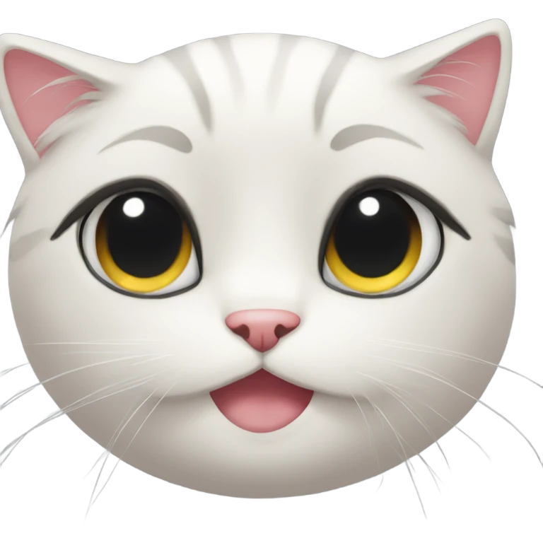 Eyelashes  cat emoji