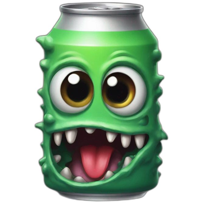 Canette Monster  emoji