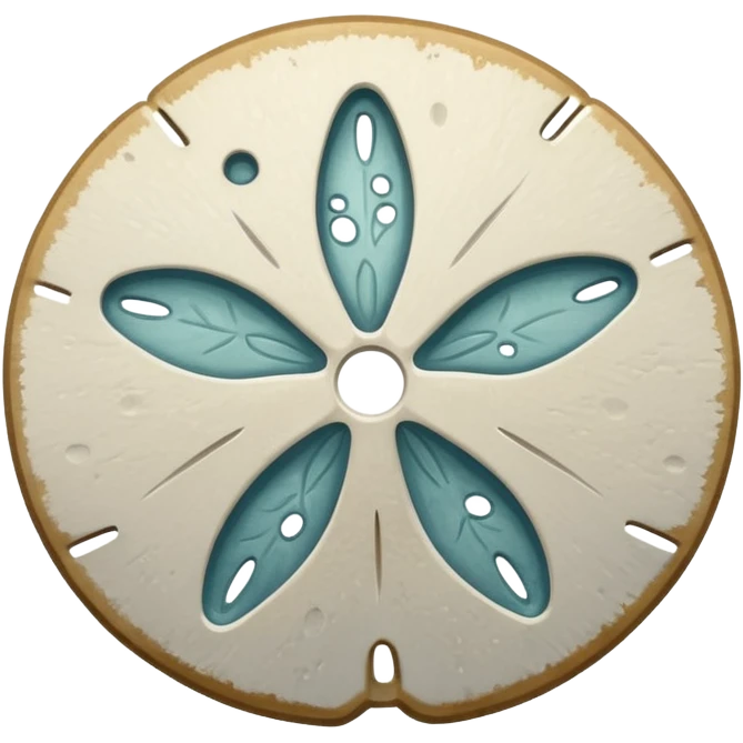 Sand dollar  emoji