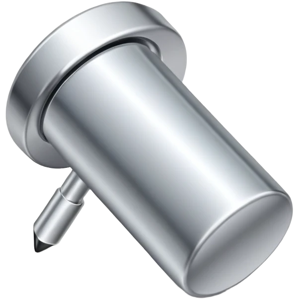 silver push pin emoji