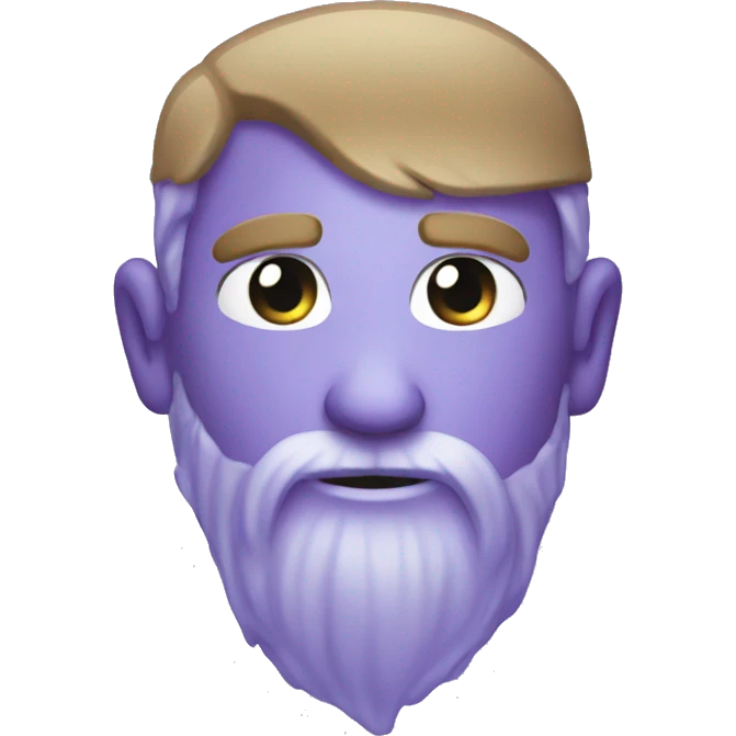 purple ice emoji