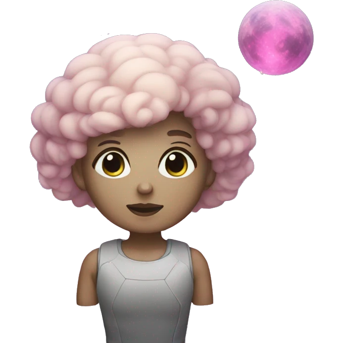 Zodiac sign Cancer in space style emoji