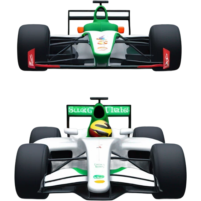 Formula 1 car emoji