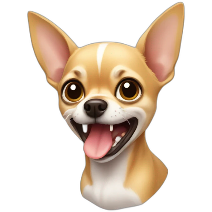 biting chihuahua emoji