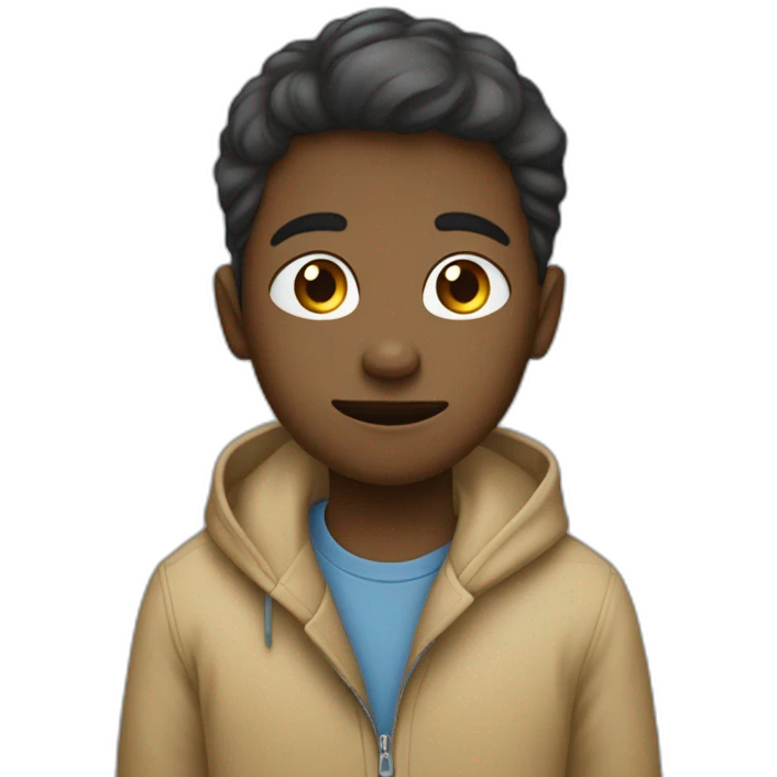 Un garçon qui pleure et qui dit même pas un vu emoji