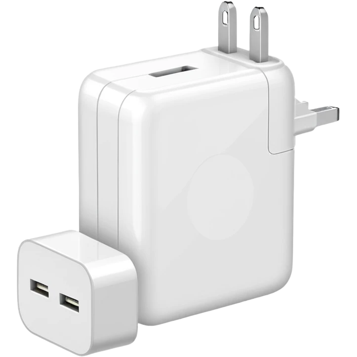 white phone charger emoji