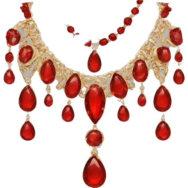 red jewellery  emoji