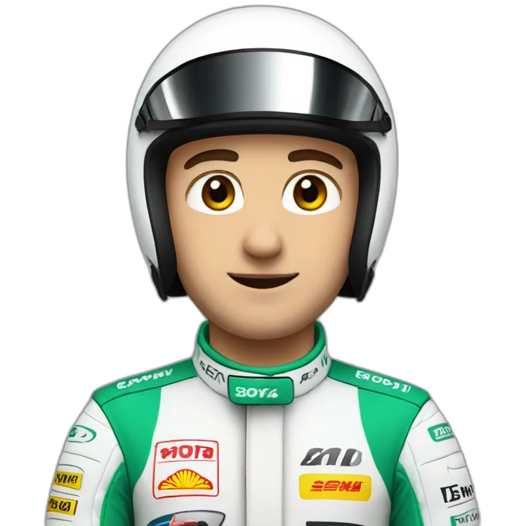 F1 driver emoji