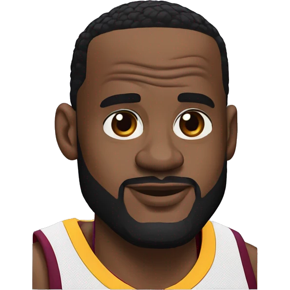LeBron James ￼ emoji