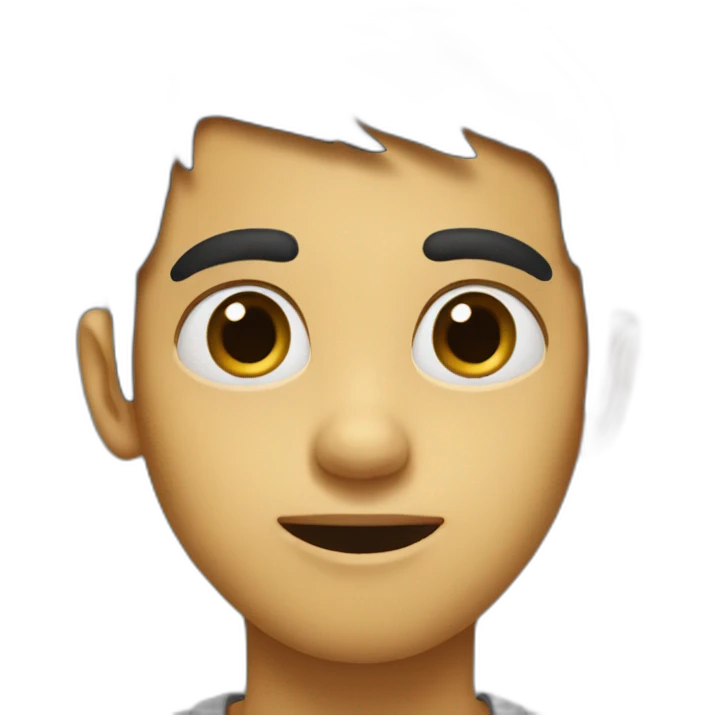 Big eyes surprise emoji
